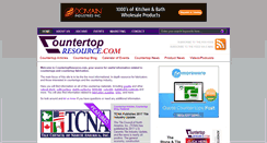 Desktop Screenshot of countertopresource.com