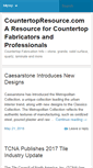 Mobile Screenshot of countertopresource.com
